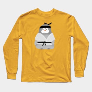 Karate Penguin Long Sleeve T-Shirt